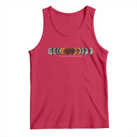 Total Eclipse of the Moon Phases Tank Top Blood Moon Space Astronomy Celestial Graphic