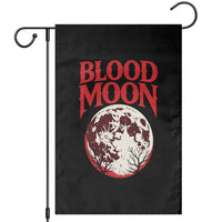 Retro Blood Moon Graphic Garden Flag Mystic Celestial Gothic Astronomy Art