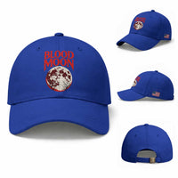Retro Blood Moon Graphic Baseball Cap Mystic Celestial Gothic Astronomy Art