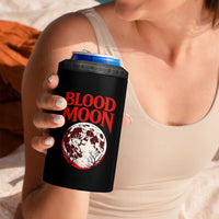 Retro Blood Moon Graphic 4 in 1 Can Cooler Tumbler Mystic Celestial Gothic Astronomy Art