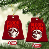 Retro Blood Moon Graphic Ceramic Ornament Mystic Celestial Gothic Astronomy Art