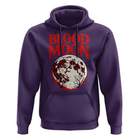 Retro Blood Moon Graphic Hoodie Mystic Celestial Gothic Astronomy Art