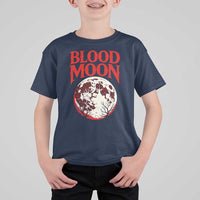 Retro Blood Moon Graphic T Shirt For Kid Mystic Celestial Gothic Astronomy Art