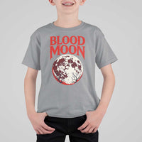 Retro Blood Moon Graphic T Shirt For Kid Mystic Celestial Gothic Astronomy Art
