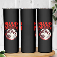 Retro Blood Moon Graphic Skinny Tumbler Mystic Celestial Gothic Astronomy Art