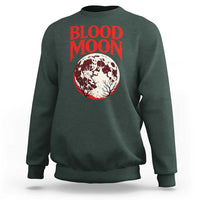 Retro Blood Moon Graphic Sweatshirt Mystic Celestial Gothic Astronomy Art