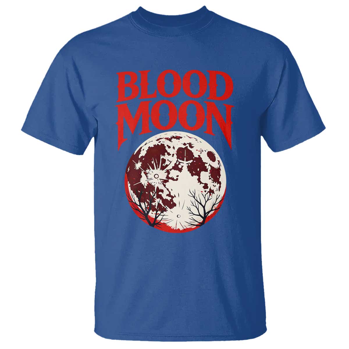 Retro Blood Moon Graphic T Shirt Mystic Celestial Gothic Astronomy Art