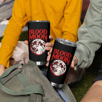 Retro Blood Moon Graphic Tumbler Cup Mystic Celestial Gothic Astronomy Art