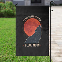Total Lunar Eclipse March 3 2026 Garden Flag Constellation Wolf Souvenir Graphic