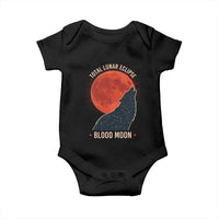 Total Lunar Eclipse March 3 2026 Baby Onesie Constellation Wolf Souvenir Graphic