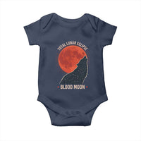 Total Lunar Eclipse March 3 2026 Baby Onesie Constellation Wolf Souvenir Graphic
