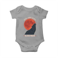 Total Lunar Eclipse March 3 2026 Baby Onesie Constellation Wolf Souvenir Graphic