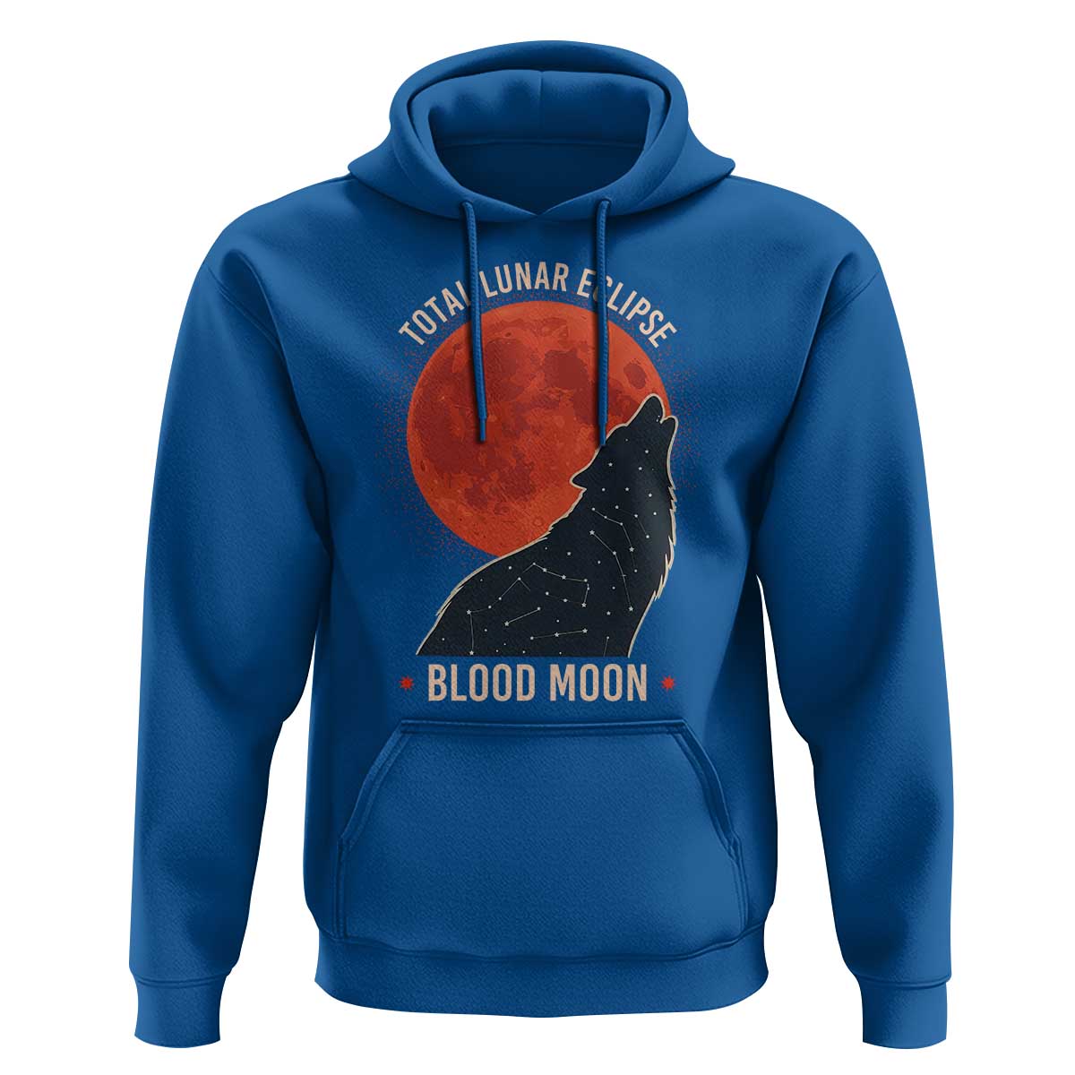 Total Lunar Eclipse March 3 2026 Hoodie Constellation Wolf Souvenir Graphic