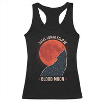Total Lunar Eclipse March 3 2026 Racerback Tank Top Constellation Wolf Souvenir Graphic