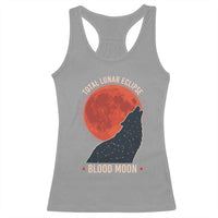 Total Lunar Eclipse March 3 2026 Racerback Tank Top Constellation Wolf Souvenir Graphic