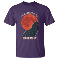 Total Lunar Eclipse March 3 2026 T Shirt Constellation Wolf Souvenir Graphic