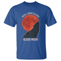 Total Lunar Eclipse March 3 2026 T Shirt Constellation Wolf Souvenir Graphic