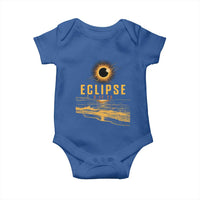 Total Solar Eclipse August 12 2026 Celestial Totality Baby Onesie Ocean Beach View Astronomy Souvenir