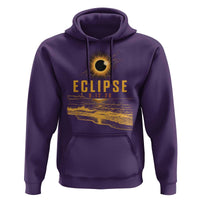 Total Solar Eclipse August 12 2026 Celestial Totality Hoodie Ocean Beach View Astronomy Souvenir
