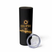 Total Solar Eclipse August 12 2026 Celestial Totality Skinny Tumbler Ocean Beach View Astronomy Souvenir