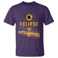 Total Solar Eclipse August 12 2026 Celestial Totality T Shirt Ocean Beach View Astronomy Souvenir