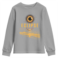 Total Solar Eclipse August 12 2026 Celestial Totality Youth Sweatshirt Ocean Beach View Astronomy Souvenir