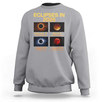 Eclipses in 2026 Celestial Calendar Infographic Sweatshirt Space Nerd Astronomy Gift Astrology Lover