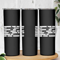 Everything Is Fine Trust Your Government Skinny Tumbler Sarcastic Flag Political Satire Humor