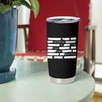 Everything Is Fine Trust Your Government Tumbler Cup Sarcastic Flag Political Satire Humor