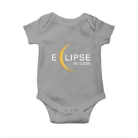 Minimalist 2026 Total Solar Eclipse Baby Onesie August 12 Totality Astronomy Souvenir