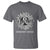 Parkinson's Warrior T Shirt Silver Ribbon Sunflower Support Awareness