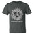 Parkinson's Warrior T Shirt Silver Ribbon Sunflower Support Awareness