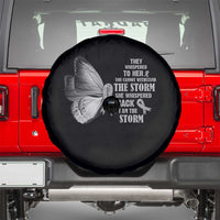 Parkinson's Awareness Spare Tire Cover She Whispered Back I Am The Storm Support Squad