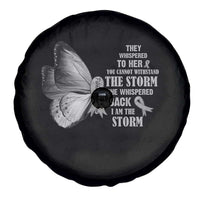 Parkinson's Awareness Spare Tire Cover She Whispered Back I Am The Storm Support Squad
