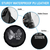 Parkinson's Awareness Spare Tire Cover She Whispered Back I Am The Storm Support Squad