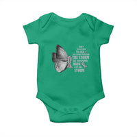 Parkinson's Awareness Baby Onesie She Whispered Back I Am The Storm Support Squad