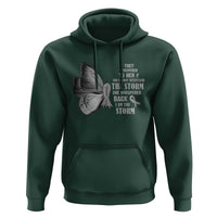 Parkinson's Awareness Hoodie She Whispered Back I Am The Storm Support Squad