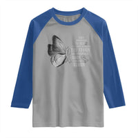 Parkinson's Awareness Raglan Shirt She Whispered Back I Am The Storm Support Squad