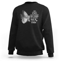 Parkinson's Awareness Sweatshirt She Whispered Back I Am The Storm Support Squad
