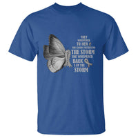 Parkinson's Awareness T Shirt She Whispered Back I Am The Storm Support Squad