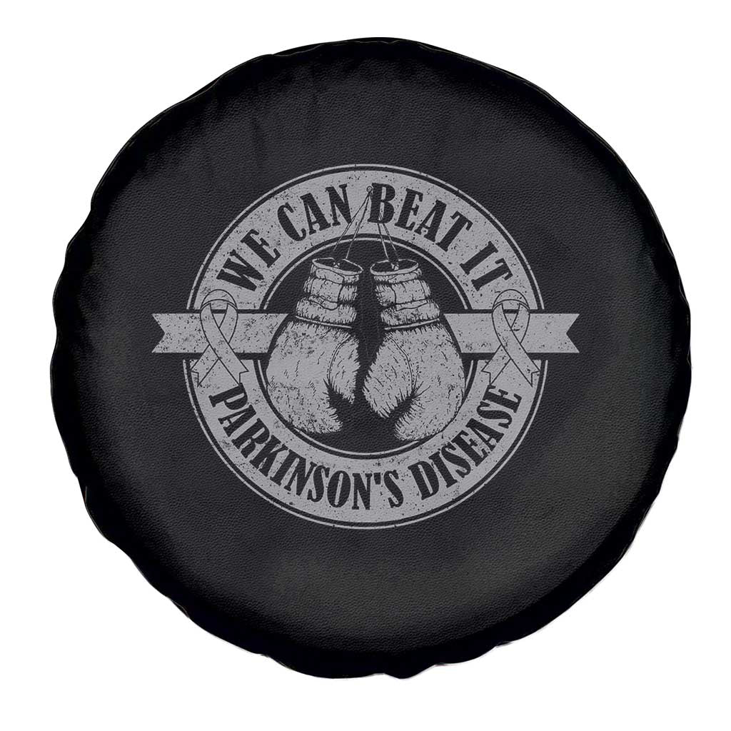 Parkinson's Warrior Spare Tire Cover We Can Beat It Boxing Fight Against Parkinsons