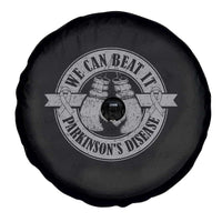 Parkinson's Warrior Spare Tire Cover We Can Beat It Boxing Fight Against Parkinsons