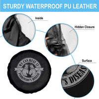 Parkinson's Warrior Spare Tire Cover We Can Beat It Boxing Fight Against Parkinsons