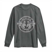 Parkinson's Warrior Long Sleeve Shirt We Can Beat It Boxing Fight Against Parkinsons