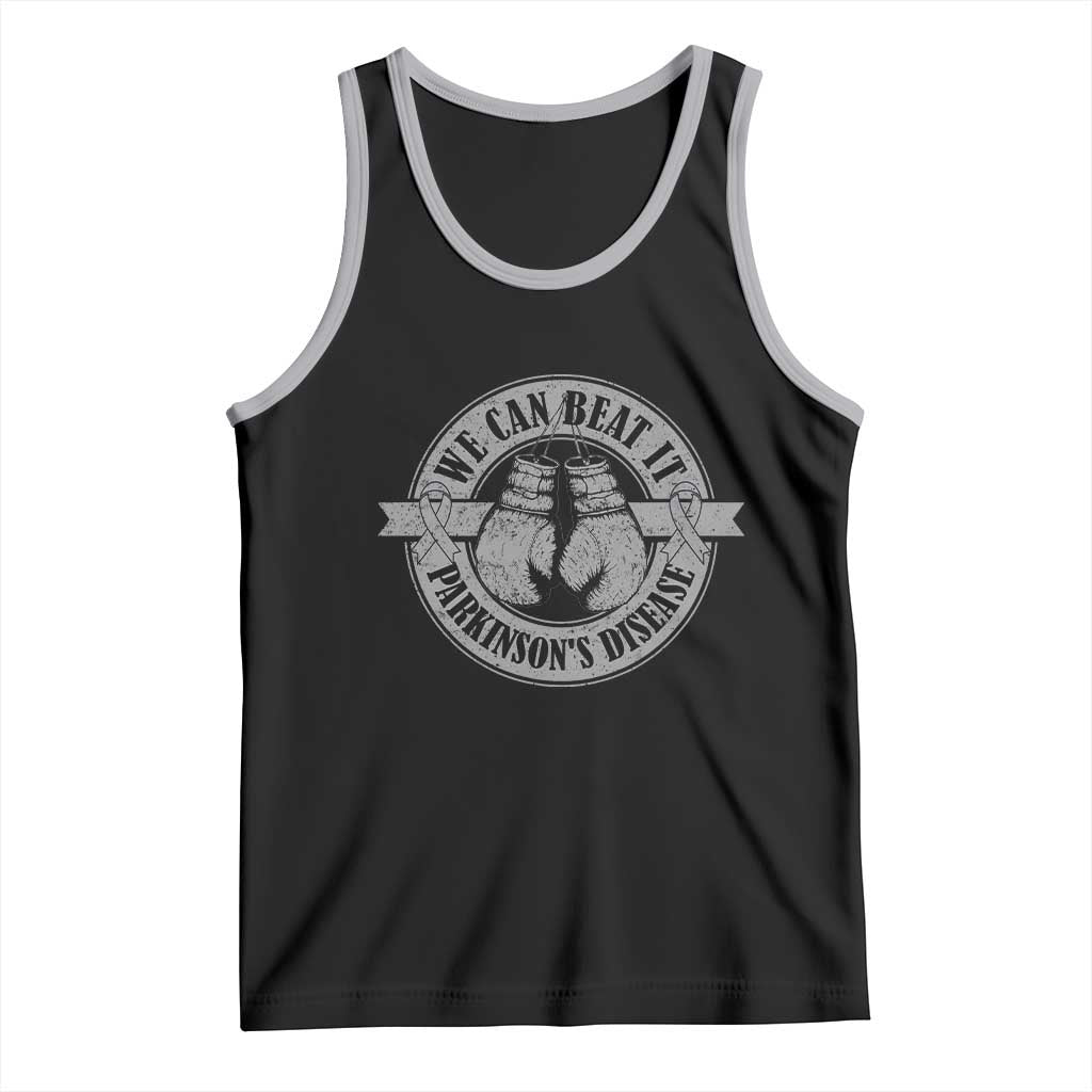 Parkinson's Warrior Tank Top We Can Beat It Boxing Fight Against Parkinsons