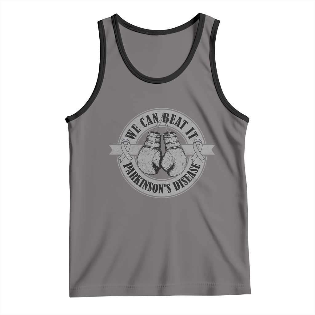 Parkinson's Warrior Tank Top We Can Beat It Boxing Fight Against Parkinsons
