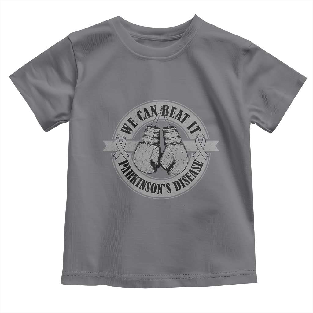 Parkinson's Warrior Toddler T Shirt We Can Beat It Boxing Fight Against Parkinsons