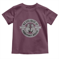 Parkinson's Warrior Toddler T Shirt We Can Beat It Boxing Fight Against Parkinsons