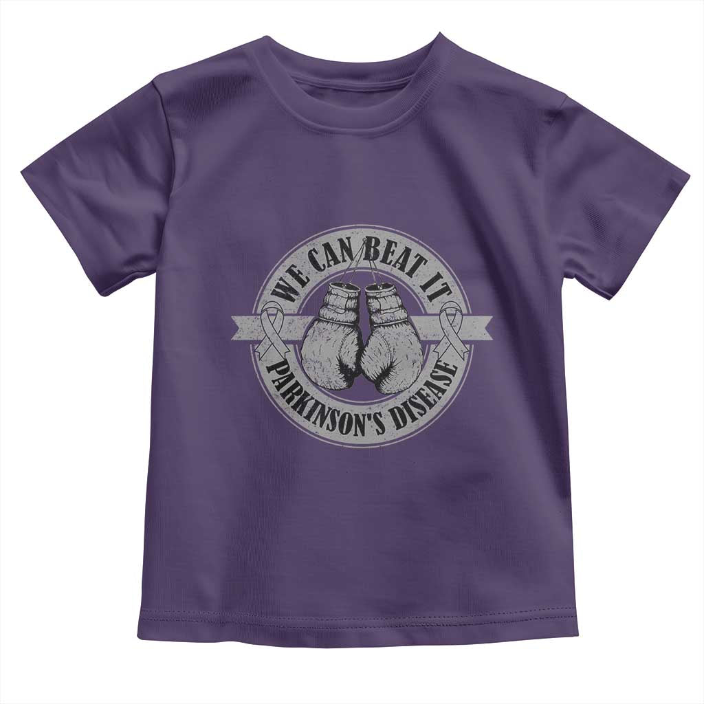 Parkinson's Warrior Toddler T Shirt We Can Beat It Boxing Fight Against Parkinsons