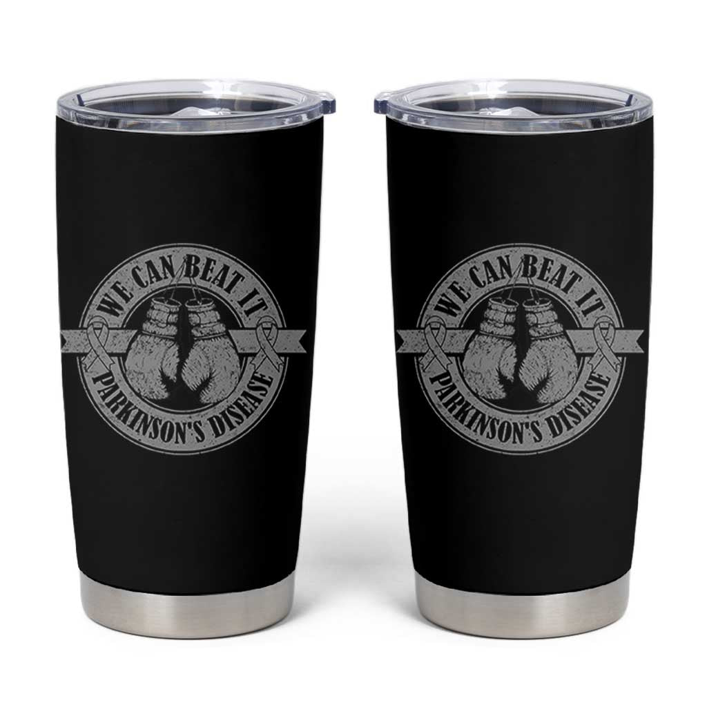 Parkinson's Warrior Tumbler Cup We Can Beat It Boxing Fight Against Parkinsons